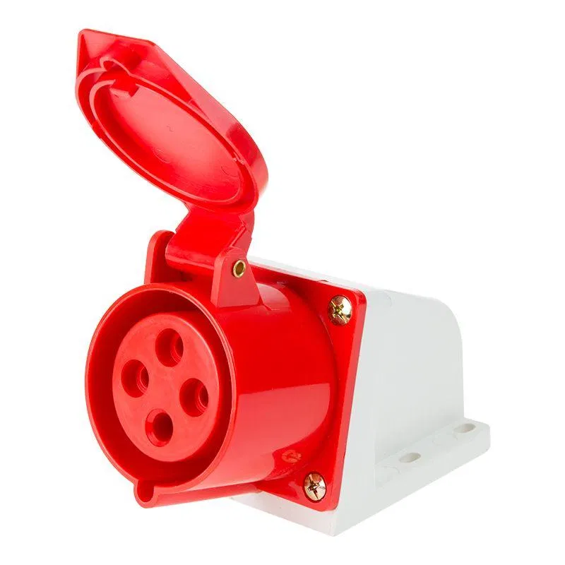 Socket 124 stationary 3P+PE 32A 380V IP44 Rexant 11-8913