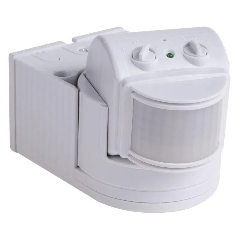 Wall-mounted motion sensor DDS 04 180deg. 1200W 10-2000Lk 12m 10-420sec IP44 Rexant 11-9212