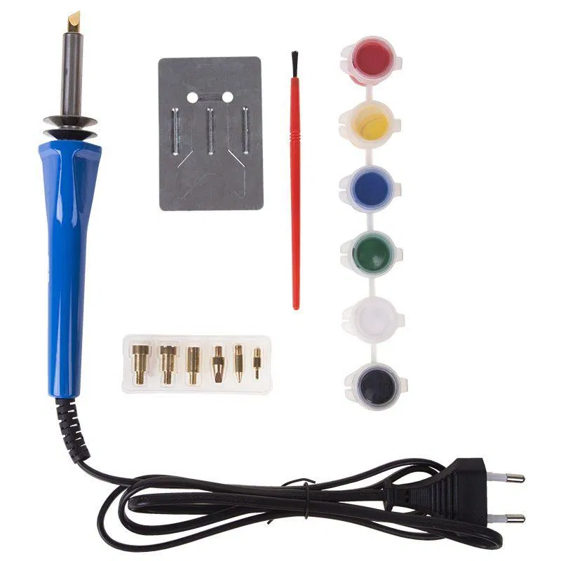 电烙铁烙铁笔套装 (6个烙铁头) 220V/3W + Rexant 12-0186 颜料