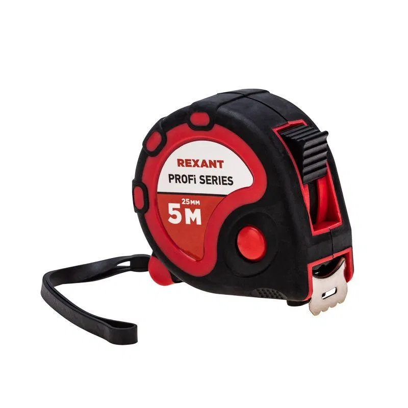 Measuring tape Profi 5m x 25mm rubberized body Rexant 12-9006