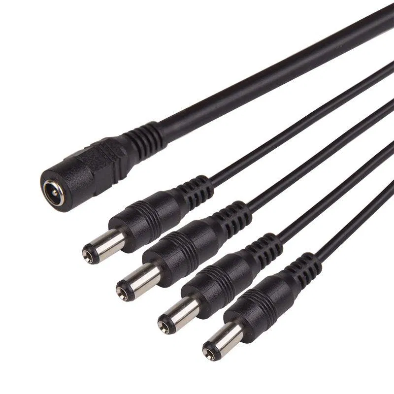 电源分配器 4插座 0.5A IP22 2.1x5.5mm Rexant 14-0319