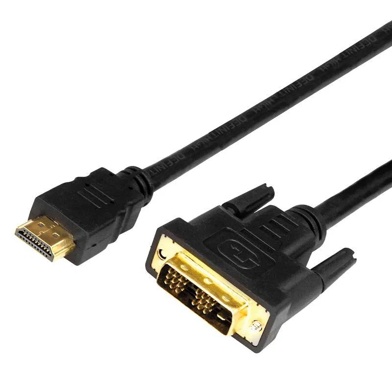 HDMI - DVI-D gold 2m cable with filters Rexant 17-6304