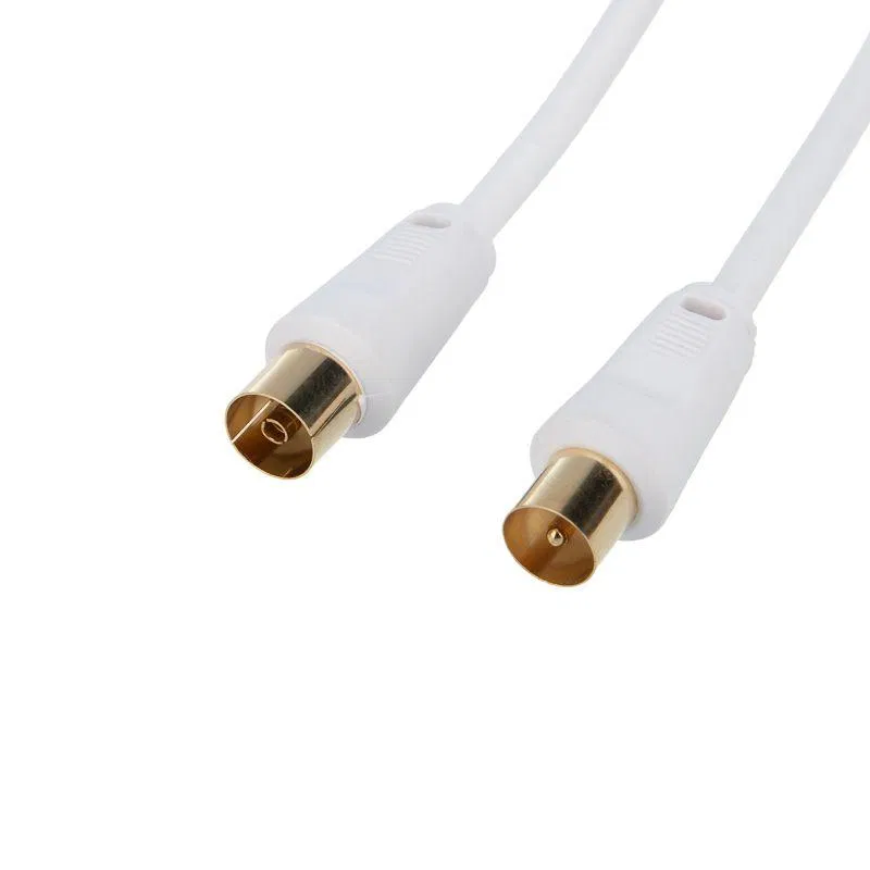 TV Plug - TV Jack cord 5m white Rexant 18-0005