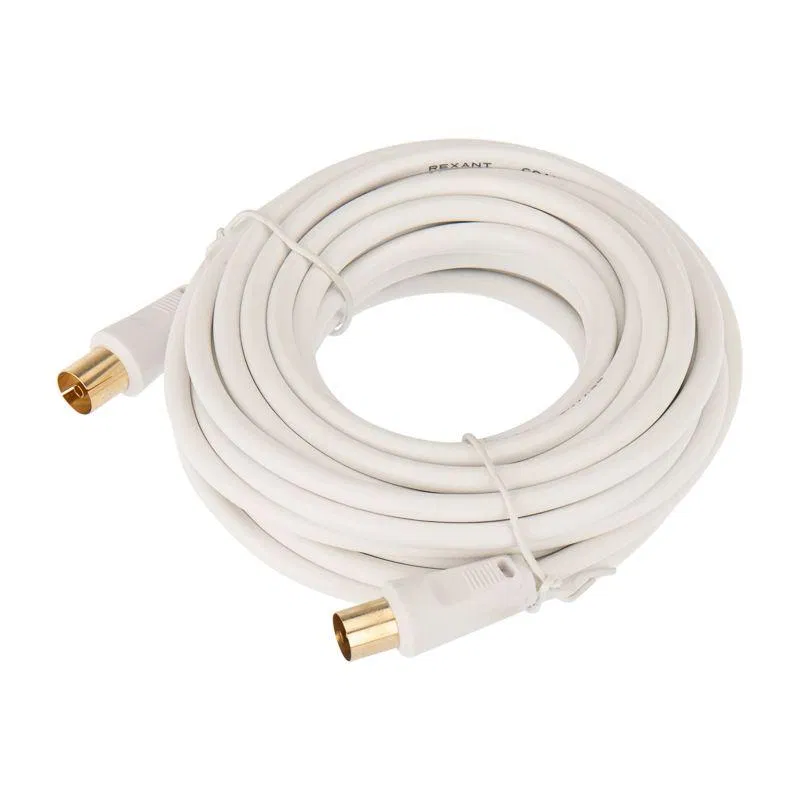 TV Plug - TV Jack cord 7m white Rexant 18-0006