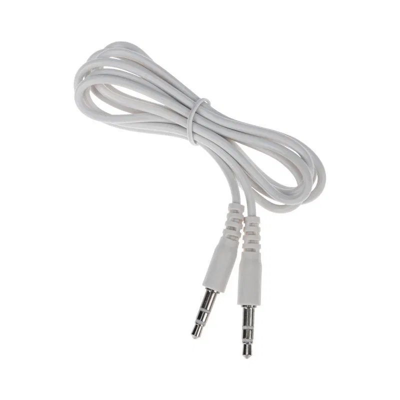 Audio cable 3.5mm plug-to-plug 1m white Rexant 18-1110