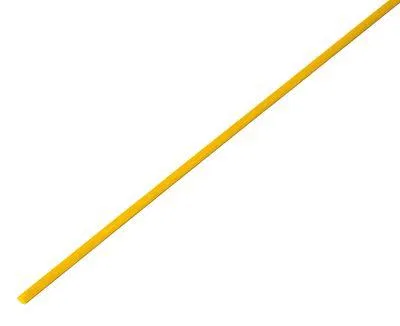 Heat shrink tube TUT ng 1.0/0.5 yellow 1m Rexant 20-1002