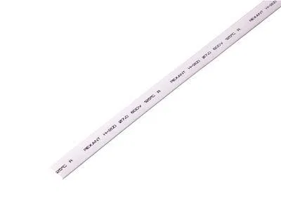 Heat shrink tube TUT ng 7.0/3.5 white 1m Rexant 20-7001