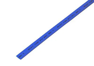 Heat shrink tube TUT ng 7.0/3.5 blue 1m Rexant 20-7005