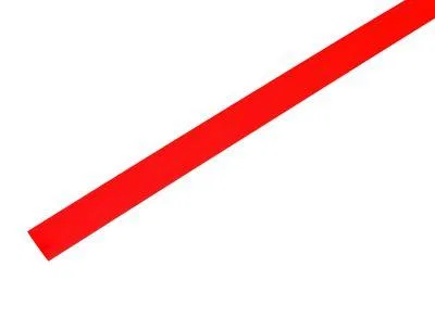 Heat shrink tube TUT ng 9.0/4.5 red 1m REXANT 20-9004