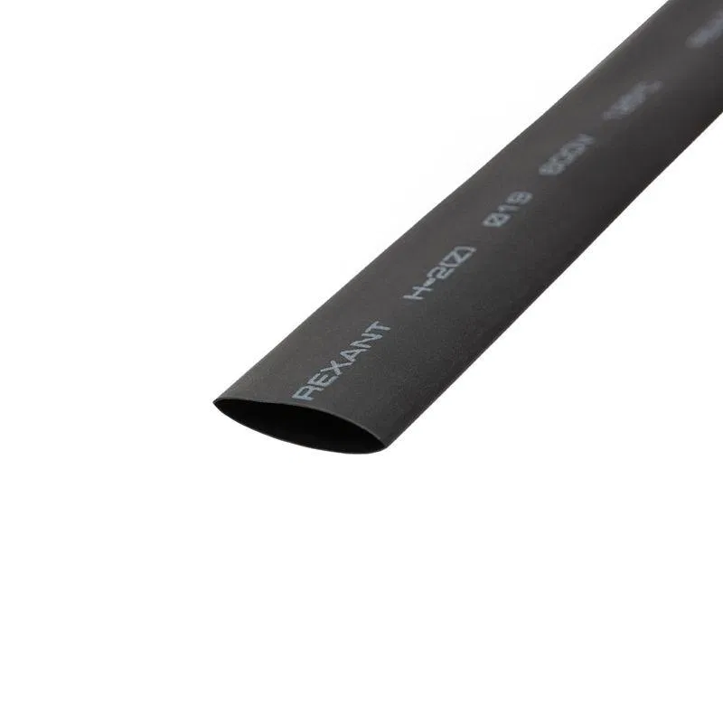 Heat shrink tubing TUT ng 19.0/9.5 black 1m Rexant 21-9006