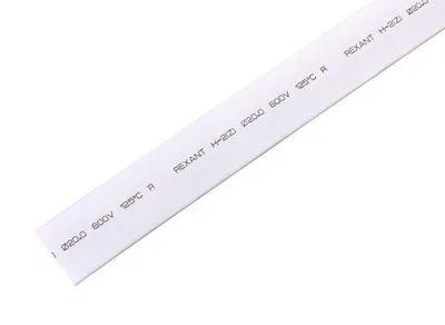 Heat shrink tube TUT ng 20.0/10.0 white 1m Rexant 22-0001