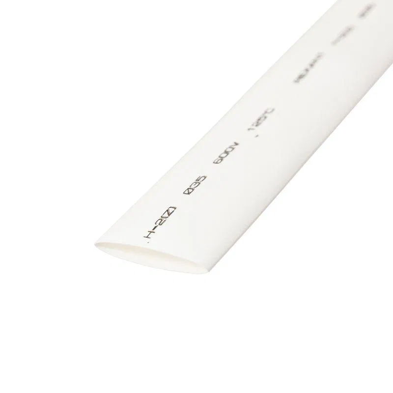 Heat-shrinkable tube TUT ng 35.0/17.5 white 1m Rexant 23-5001
