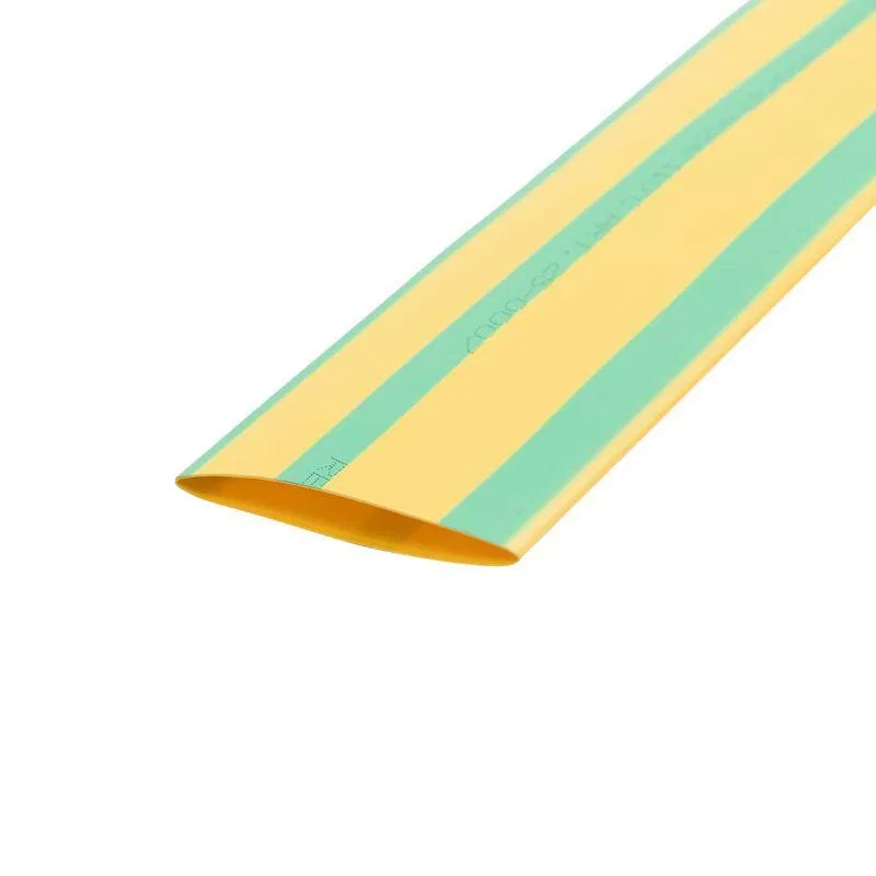 Heat shrink tubing TUT ng 50.0/25.0 yellow/green 1m Rexant 25-0007