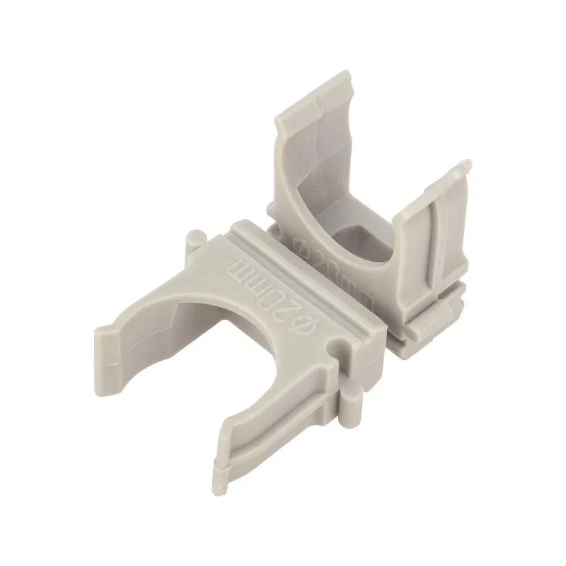 Pipe holder (clip) d20mm plastic (pkg. 100pcs) Rexant 28-0120-2