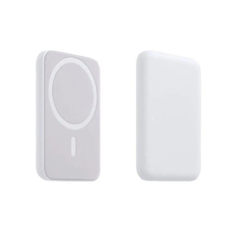 Устройство зарядное портативное беспроводное Power Bank (аккумуляторная батарея) 5000мА.ч MagSafe бел. Rexant 30-2053