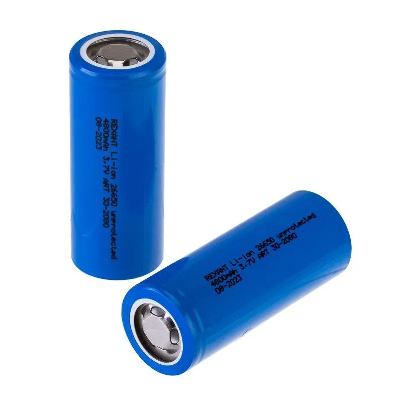 Li-ion 26650 3.7V 4800mAh unprotected Rexant 30-2080 锂离子电池
