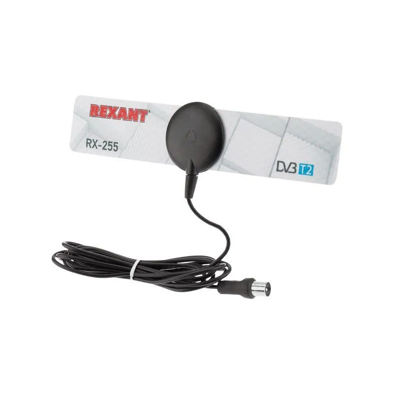 Rexant 34-0255 RX-255 DVB-T2 数字电视室内吸盘天线