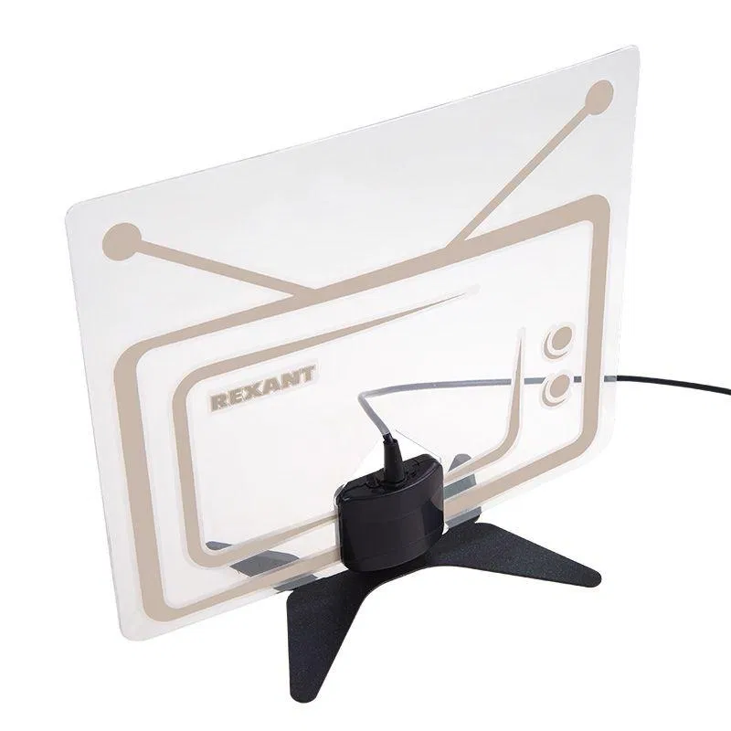 Indoor TV antenna "ACTIVE" for DVB-T2 digital television Ag-717 Rexant 34-0717