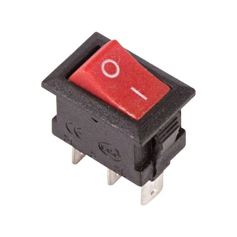 微动开关 250V 3A (3c) ON-ON 红色 Micro (RWB-102) Rexant 36-2031