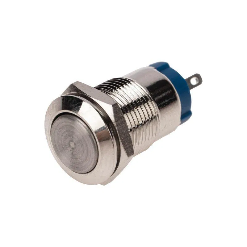 Vandal-proof button d12 Fix (2s) OFF-ON convex (A12-B2) Rexant 36-3152