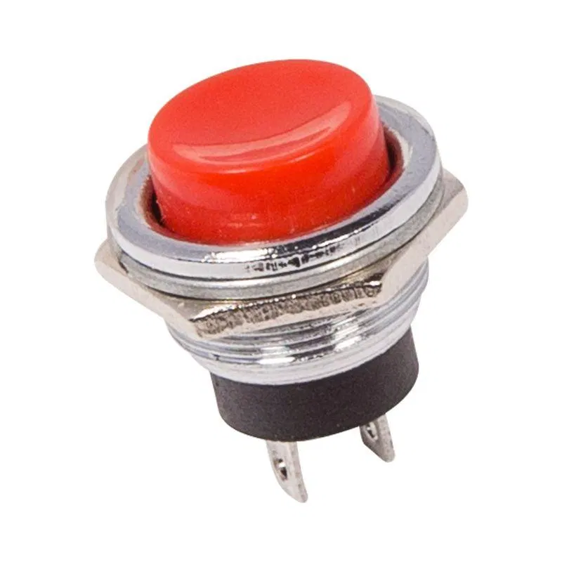 金属按钮开关 250V 2A (2c) OFF-(ON) d16.2 红色 (RWD-306) Rexant 36-3351