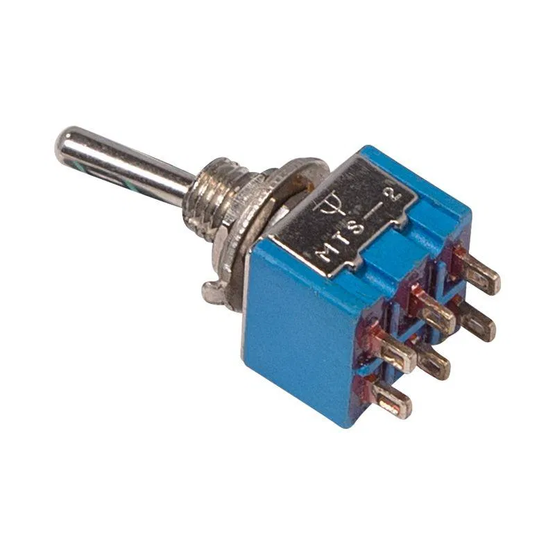Toggle switch 250V 3A (6c) ON-OFF-ON 2p Micro (MTS-203) Rexant 36-4021