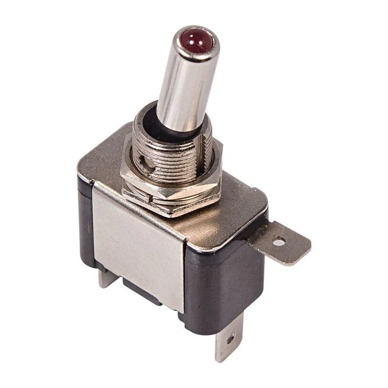 Toggle Switch 12V 20A (3s) ON-OFF 1p with red LED backlight (ASW-07D) Rexant 36-4330