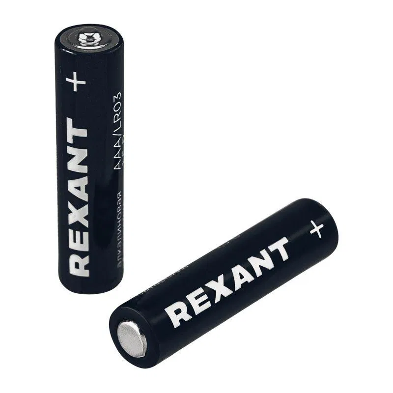 Элемент питания алкалиновый AAA/LR03 1.5В (блист.4шт) Rexant 39-1012