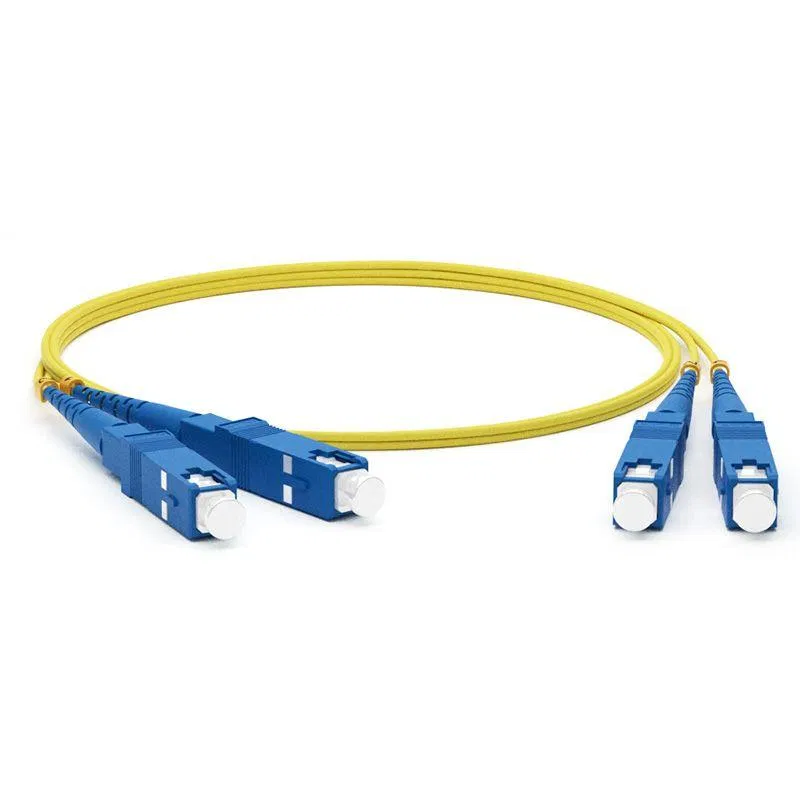 光纤跳线 (SM) 9/125 (OS2) SC/UPC-SC/UPC (Duplex) LSZH 2m Rexant 50-2012