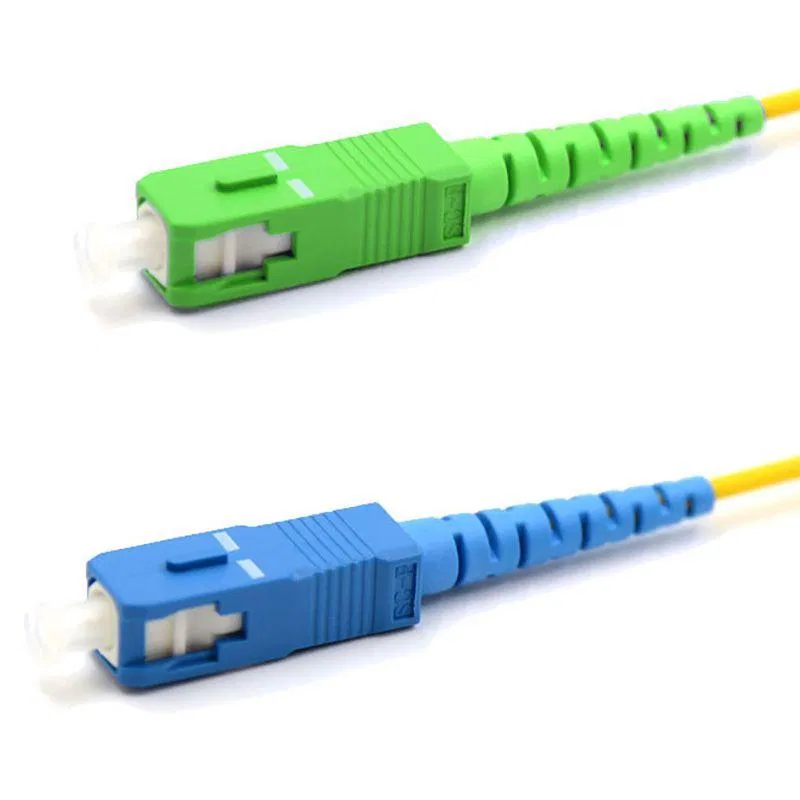 光纤跳线 (SM) 9/125 (OS2) SC/APC-SC/UPC (Simplex) LSZH 2m Rexant 50-2051