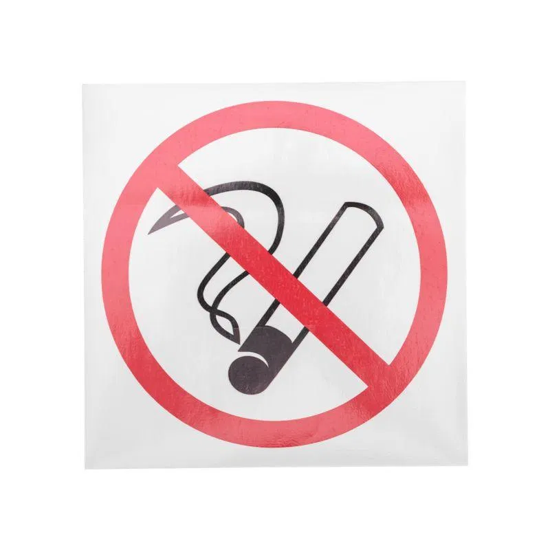 No Smoking sticker 200x200mm Rexant 56-0035