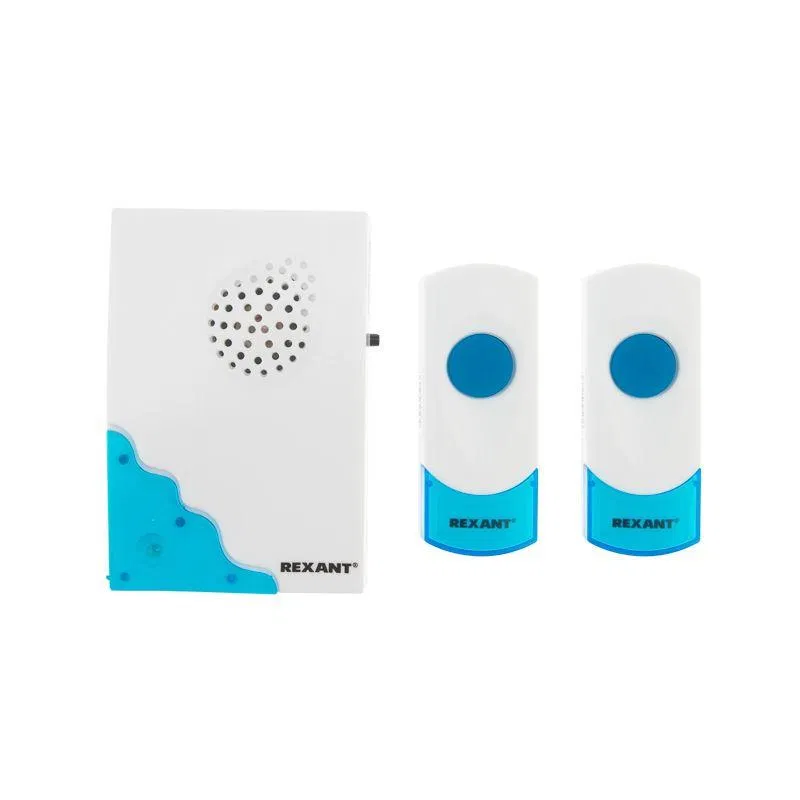 Wireless doorbell with two call buttons IP44 Rexant RX-4 73-0040