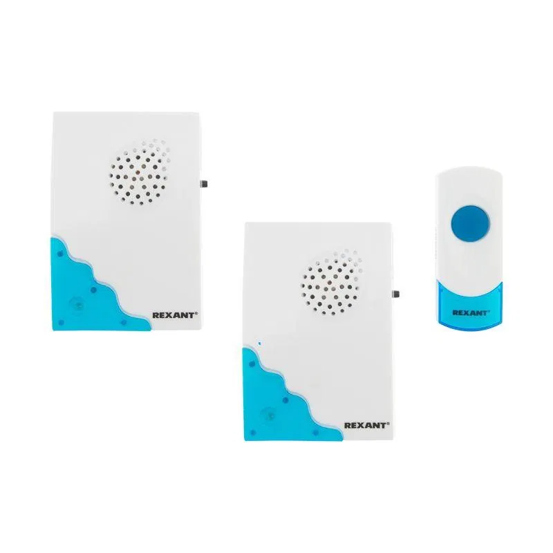 Wireless doorbell with two call panels button IP44 Rexant RX-5 73-0050