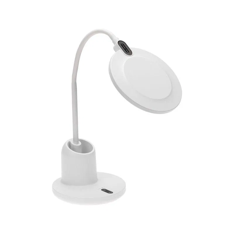 Светильник настольный LED 12Вт с органайзером бел. Rexant 75-0224