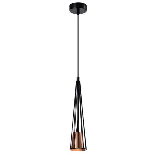 Светильник подвесной (подвес) Emily 4160-201 1хGU10 25Вт дизайн потолочный Rivoli Б0055018