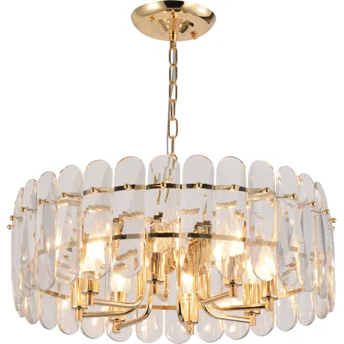 Люстра Janice 1044-308 8хЕ14 40Вт хрусталь Rivoli Б0061210