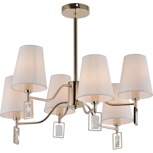 Люстра Cristal 2095-306 6хЕ14 40Вт классика Rivoli Б0062113