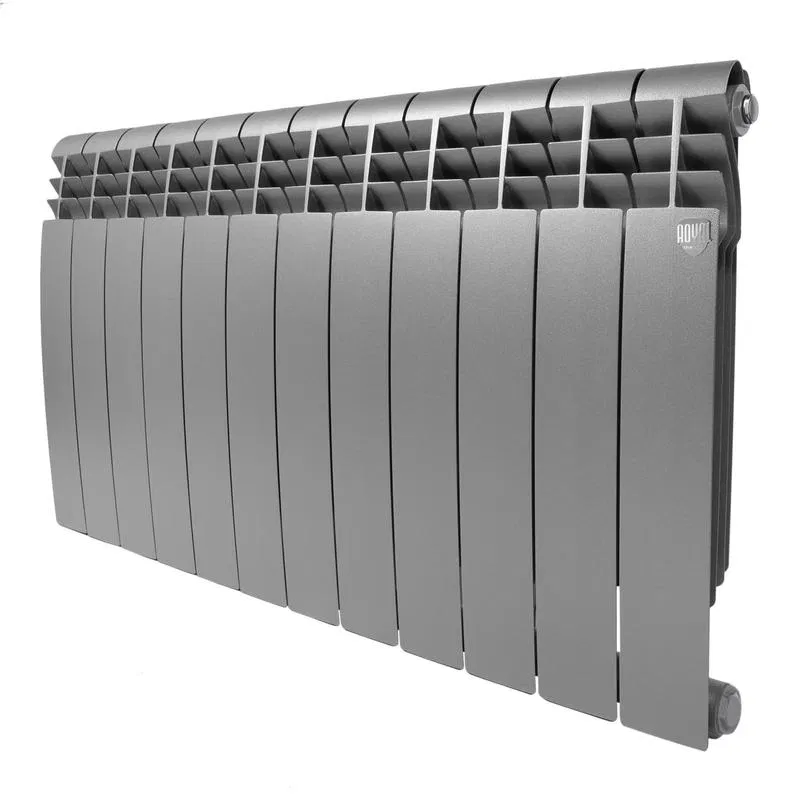 Радиатор биметал. BiLiner 500 Silver Satin 12 секц. RTBSS50012 Royal Thermo НС-1176316