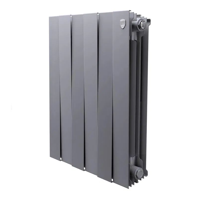 Радиатор PianoForte 500 new 6 секц. биметал. Silver Satin Royal Thermo НС-1176340