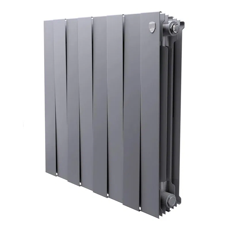 Радиатор PianoForte 500 new 8 секц. биметал. Silver Satin Royal Thermo НС-1176341