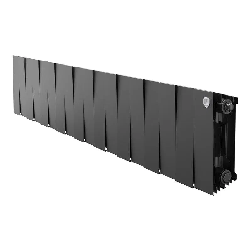 Радиатор PianoForte 200 18 секц. биметал. Noir Sable Royal Thermo НС-1346009