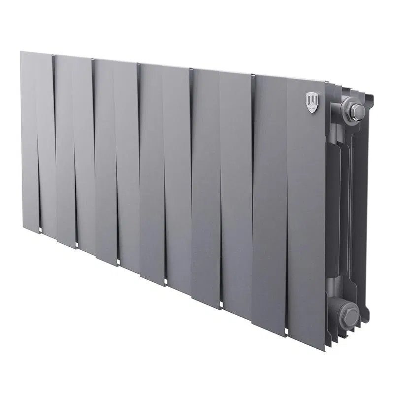 Радиатор PianoForte 300 12 секц. биметал. Silver Satin Royal Thermo НС-1346075