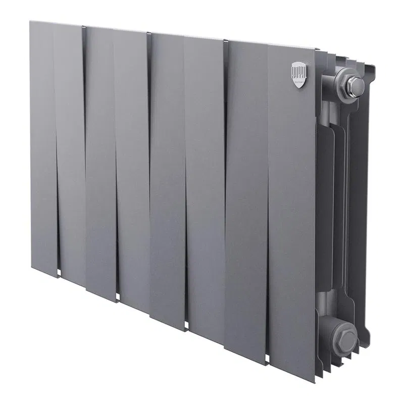 Радиатор PianoForte 300 8 секц. биметал. Silver Satin Royal Thermo НС-1346089