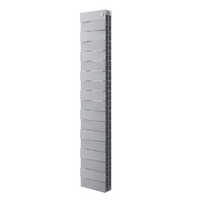 Радиатор PianoForte Tower 200 18 секц. биметал. Silver Satin Royal Thermo НС-1346156