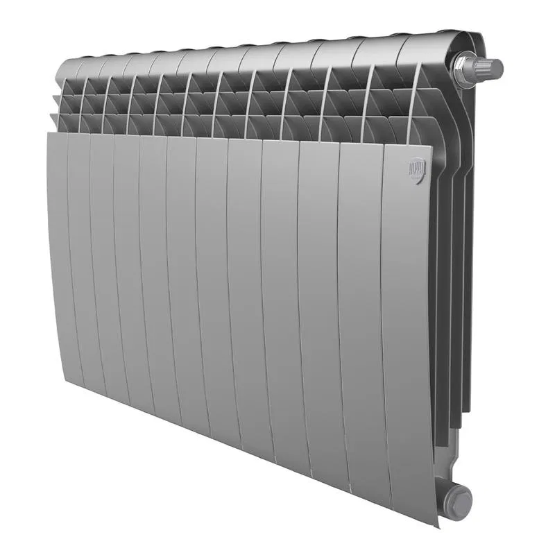 Радиатор BiLiner 500 VR80 12 секц. биметал. Silver Satin Royal Thermo НС-1506313