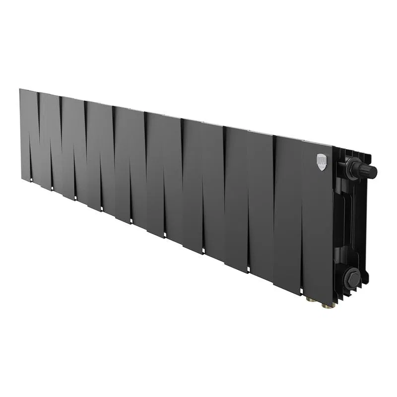 Радиатор PianoForte 200 VDR80 18 секц. биметал. Noir Sable Royal Thermo НС-1506330
