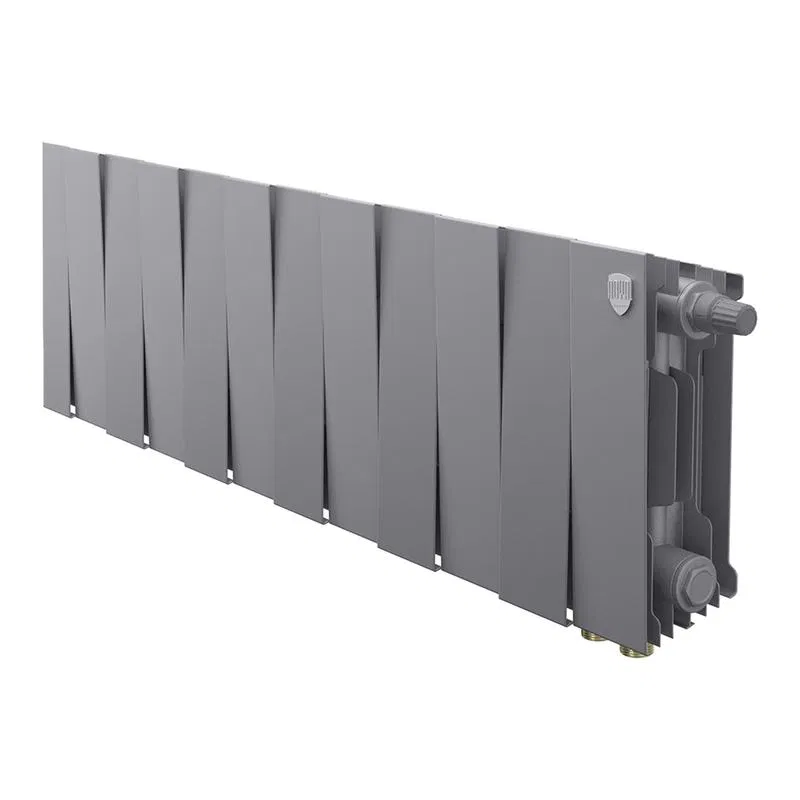 Радиатор PianoForte 200 VDR80 12 секц. биметал. Silver Satin Royal Thermo НС-1506336
