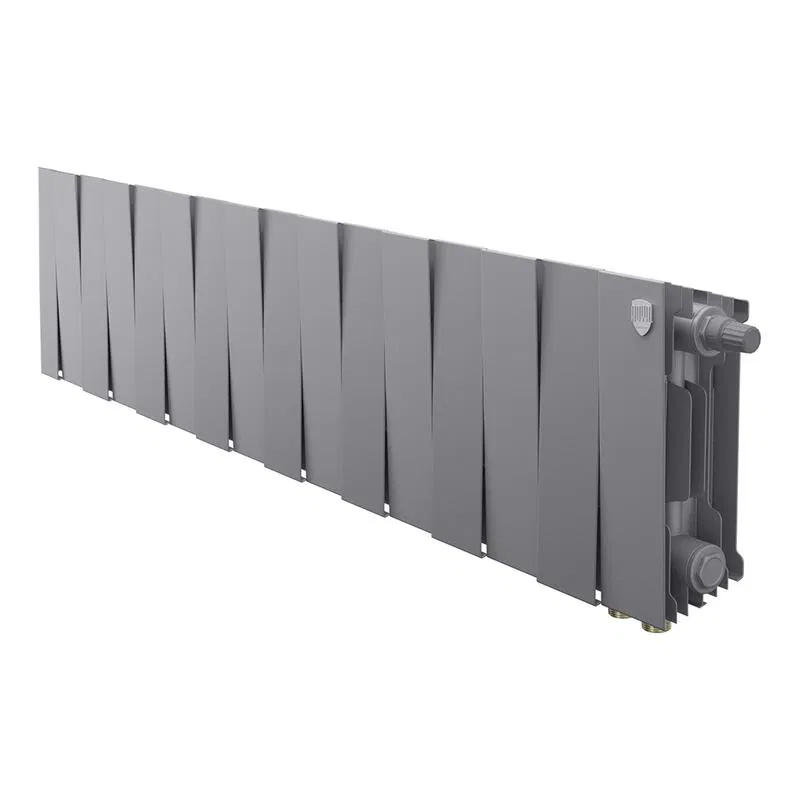 Радиатор PianoForte 200 VDR80 16 секц. биметал. Silver Satin Royal Thermo НС-1506338
