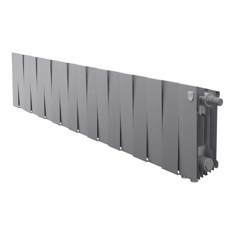 Радиатор PianoForte 200 VDR80 18 секц. биметал. Silver Satin Royal Thermo НС-1506339