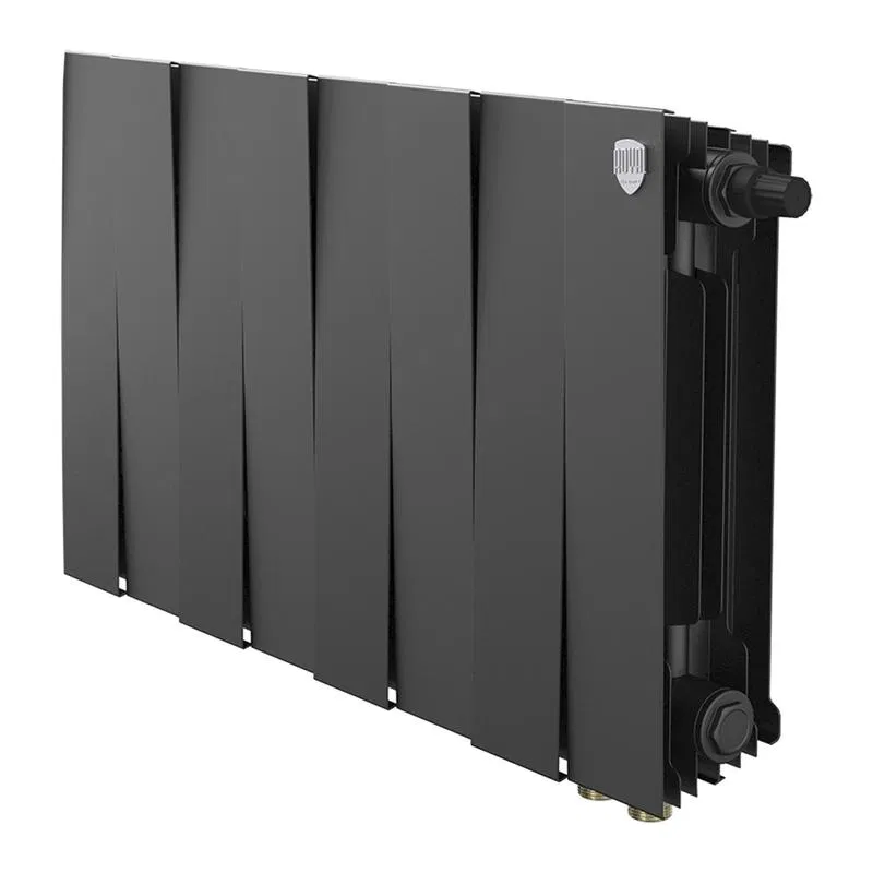 Радиатор PianoForte 300 VDR80 8 секц. биметал. Noir Sable Royal Thermo НС-1506354